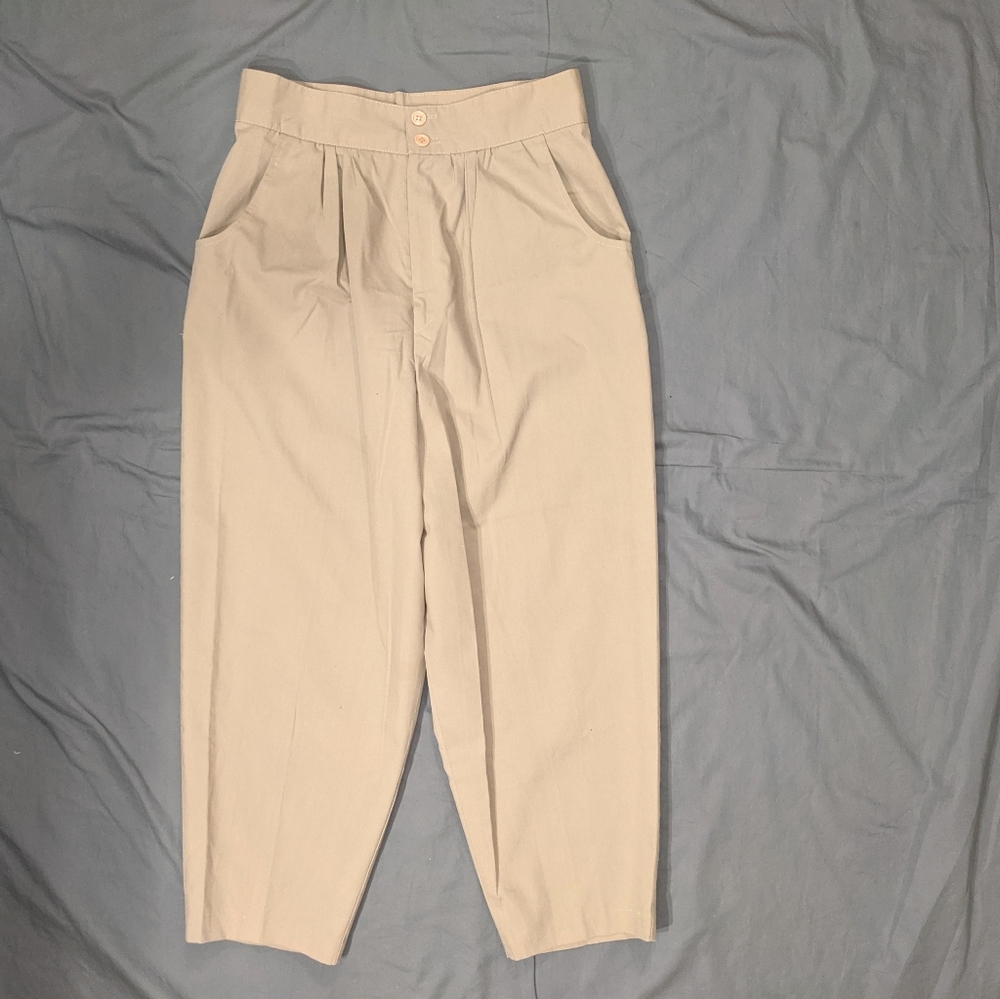 Vtg 80's Sergio Valente Girl pleated hi rise pants